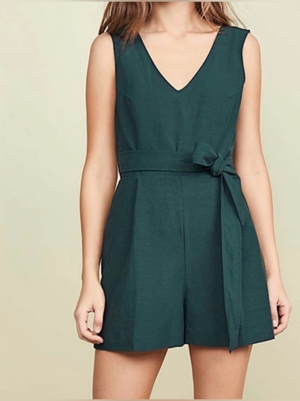Club Monaco Madrid Romper in Palm Green NWT Size 0